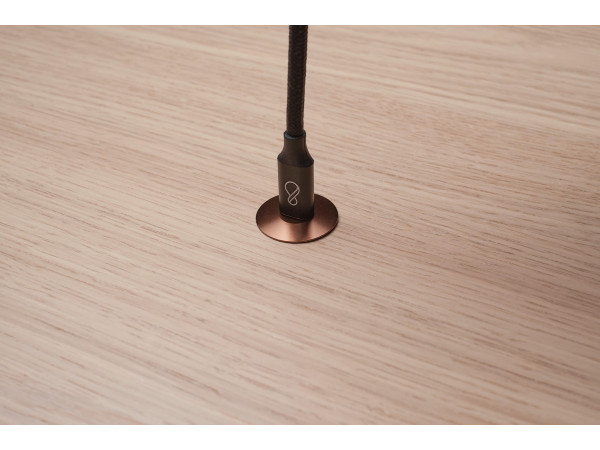 Ochno Socket, 1.0 m, screw, COPPER Ochno Socket, 1.0 m, screw, COPPER