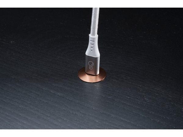 Ochno Socket, 1.0 m, screw, COPPER Ochno Socket, 1.0 m, screw, COPPER