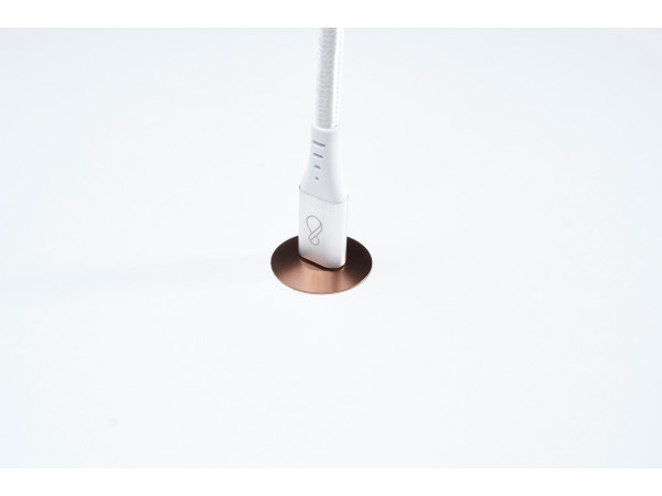 Ochno Socket, 1.0 m, screw, COPPER Ochno Socket, 1.0 m, screw, COPPER