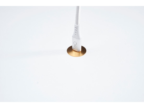 Ochno Socket, 1.0 m, screw, BRASS Ochno Socket, 1.0 m, screw, BRASS