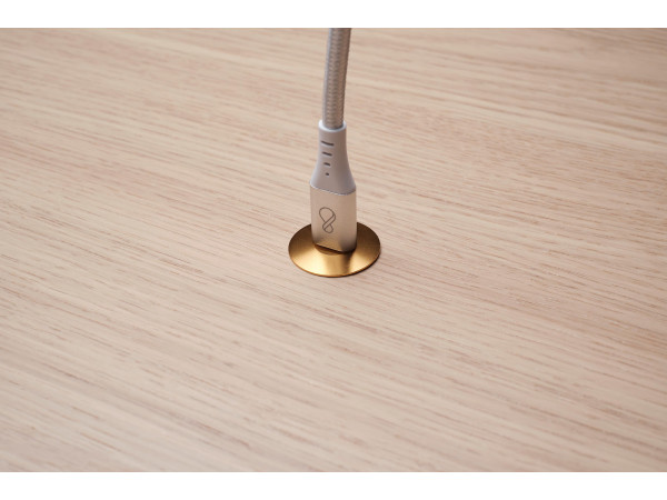 Ochno Socket, 1.0 m, screw, BRASS Ochno Socket, 1.0 m, screw, BRASS