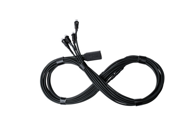 Ochno Switch, 4 LED buttons, 1.5m, BLACK Ochno Switch, 4 LED buttons, 1.5m, BLACK