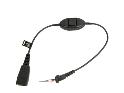 Jabra QD cord for Ascom...