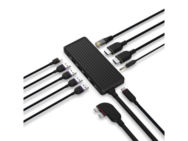 UNISYNK USB-C 10 Port Dual Screen... UNISYNK USB-C 10 Port Dual Screen...