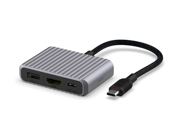 UNISYNK 3 Port USB-C Hub V2 4K60Hz...