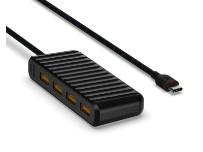 Unisynk USB-C to 4x USB-A...