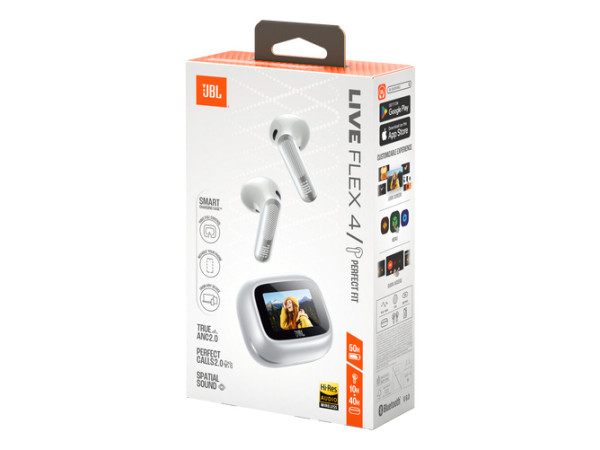 JBL Live Flex 4 in ear stilk design...