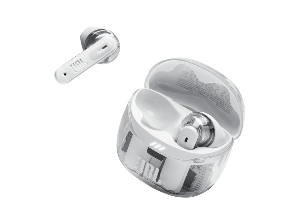JBL Tune Flex 2 Ghost Edition, White