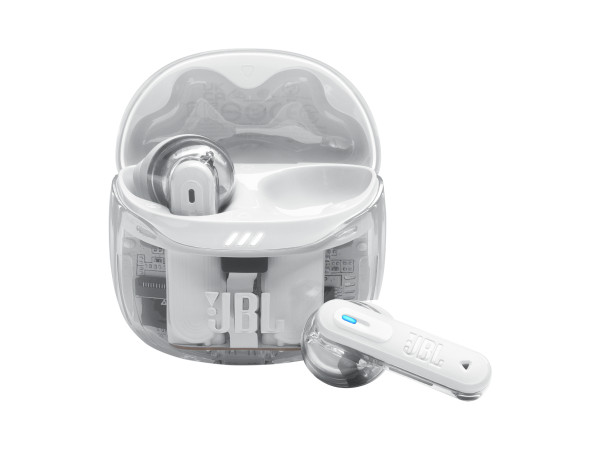 JBL Tune Flex 2 Ghost Edition, White