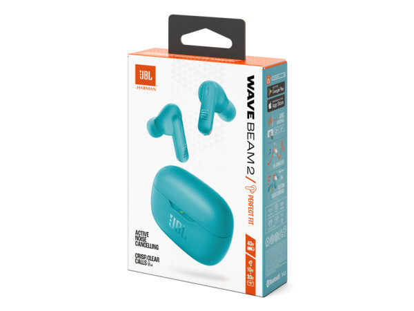 JBL Wave Beam 2 in ear, Blue