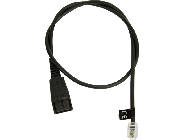 Jabra QD Cord to RJ10, 0,5m, e.g. for...